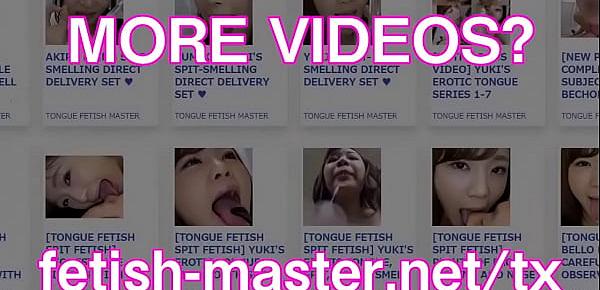 trendsJapanese Asian Tongue Spit Face Nose Licking Sucking Kissing Handjob Fetish - More at fetish-master.net